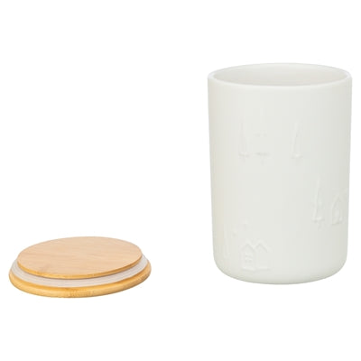 Trixie Snacktopf Keramik Weiss