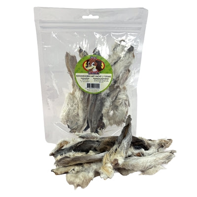 Petsnack Kaninchenohren Mit Fell