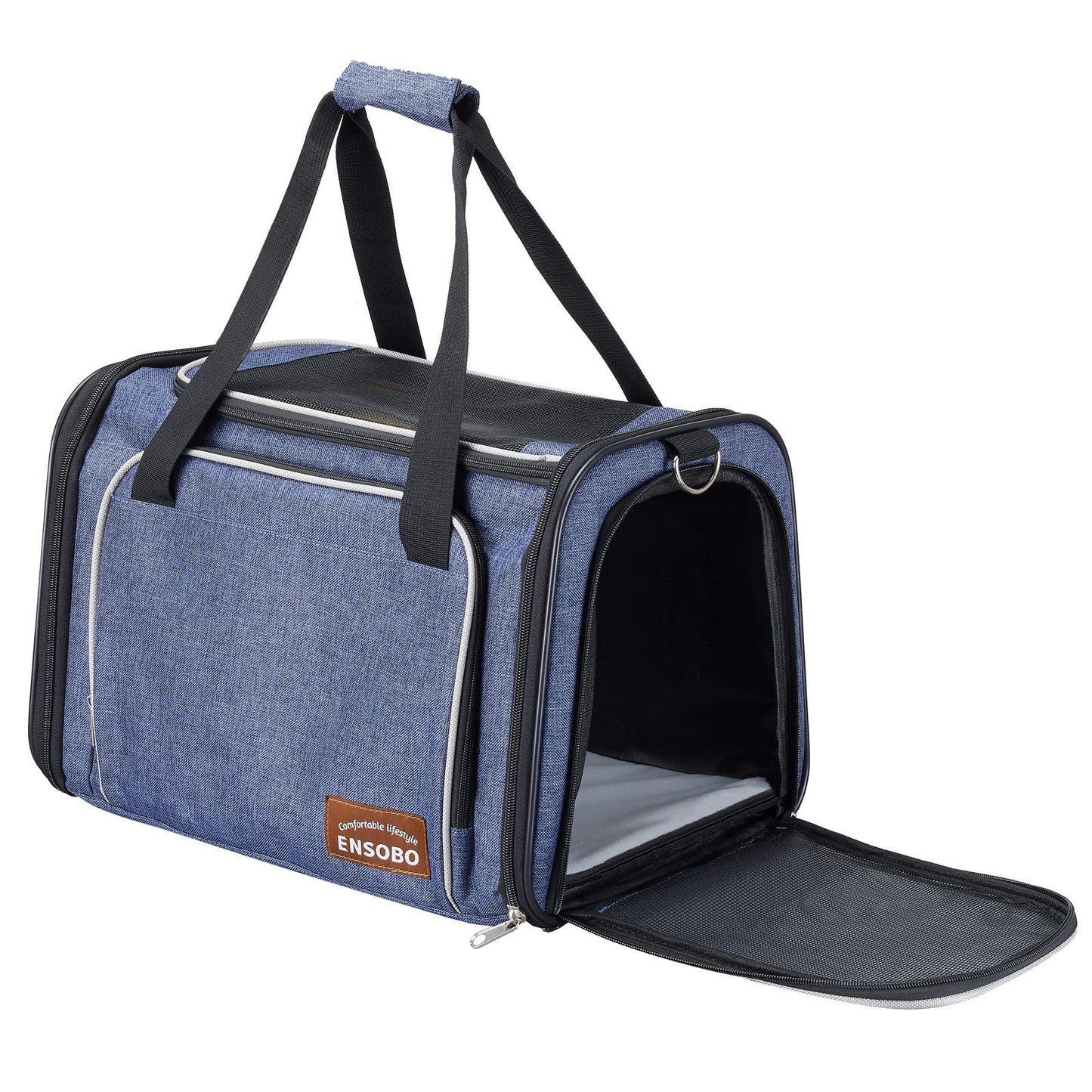 EnSobo Dual-Entry Portable Pet Carrier