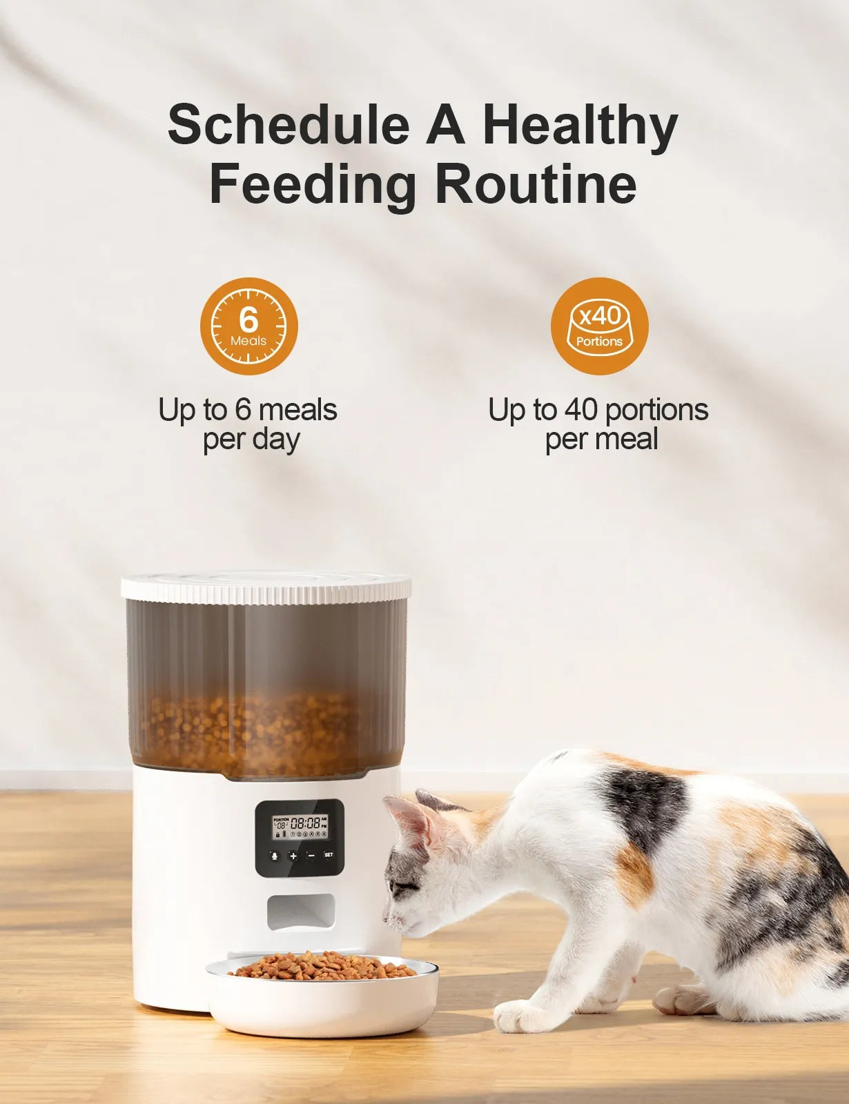 Automatische voerbak voor huisdieren van Cat Smart Dog